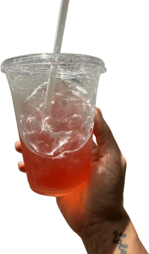 cherry drink at elbow bread