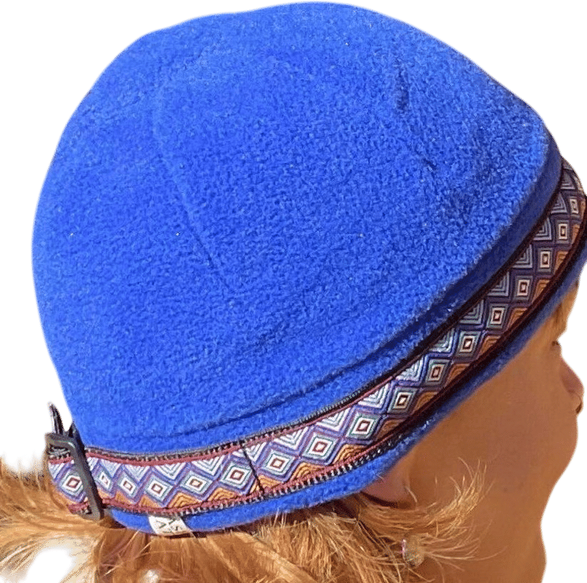 Vintage-inspired Fleece and Trim Hat