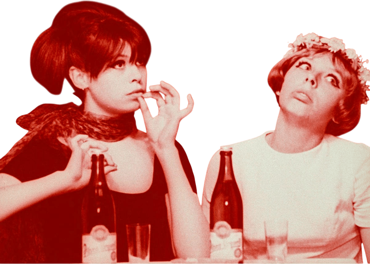 Daisies (1966) by Věra Chytilová - food fight scene