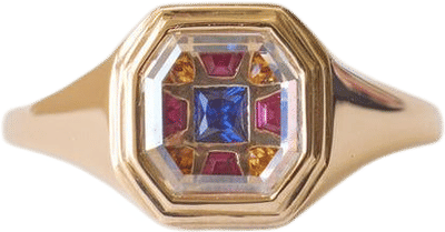 Vitrine Signet Ring