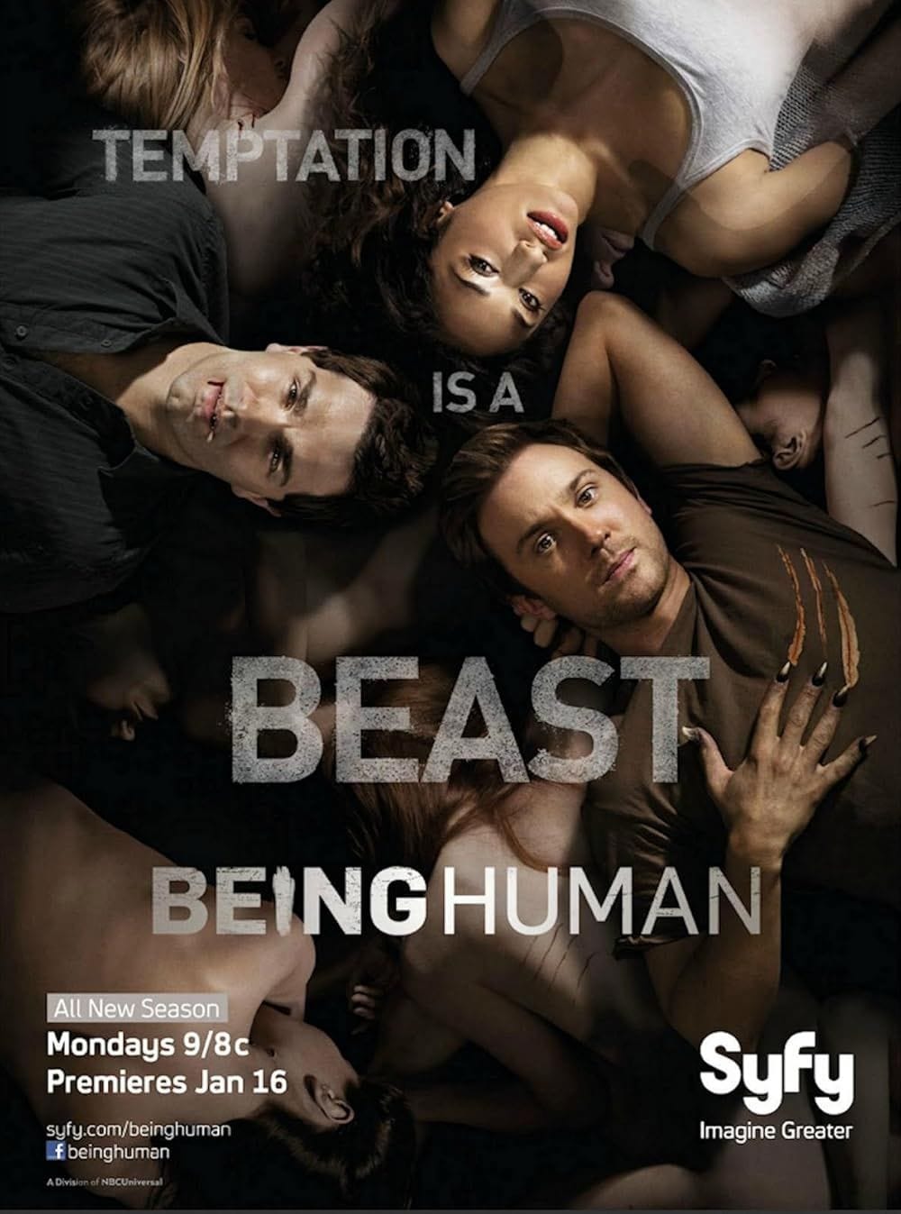 Being Human (TV Series 2011–2014) ⭐ 7.6 | Drama, Fantasy, Horror