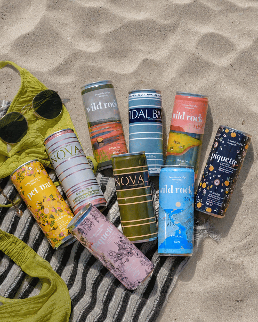 Benjamin Bridge Summer Sampler (250ml Case)