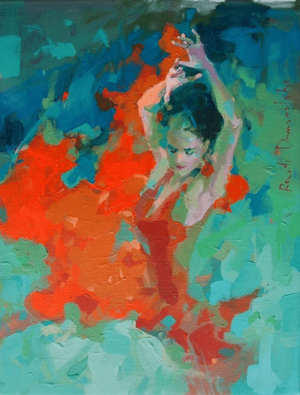 Tiger Dance Painting
