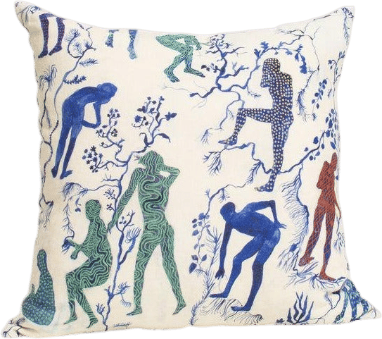 Silhouettes II Pillow