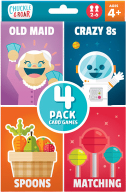 Chuckle and Roar Classic Card Games 4 Pack