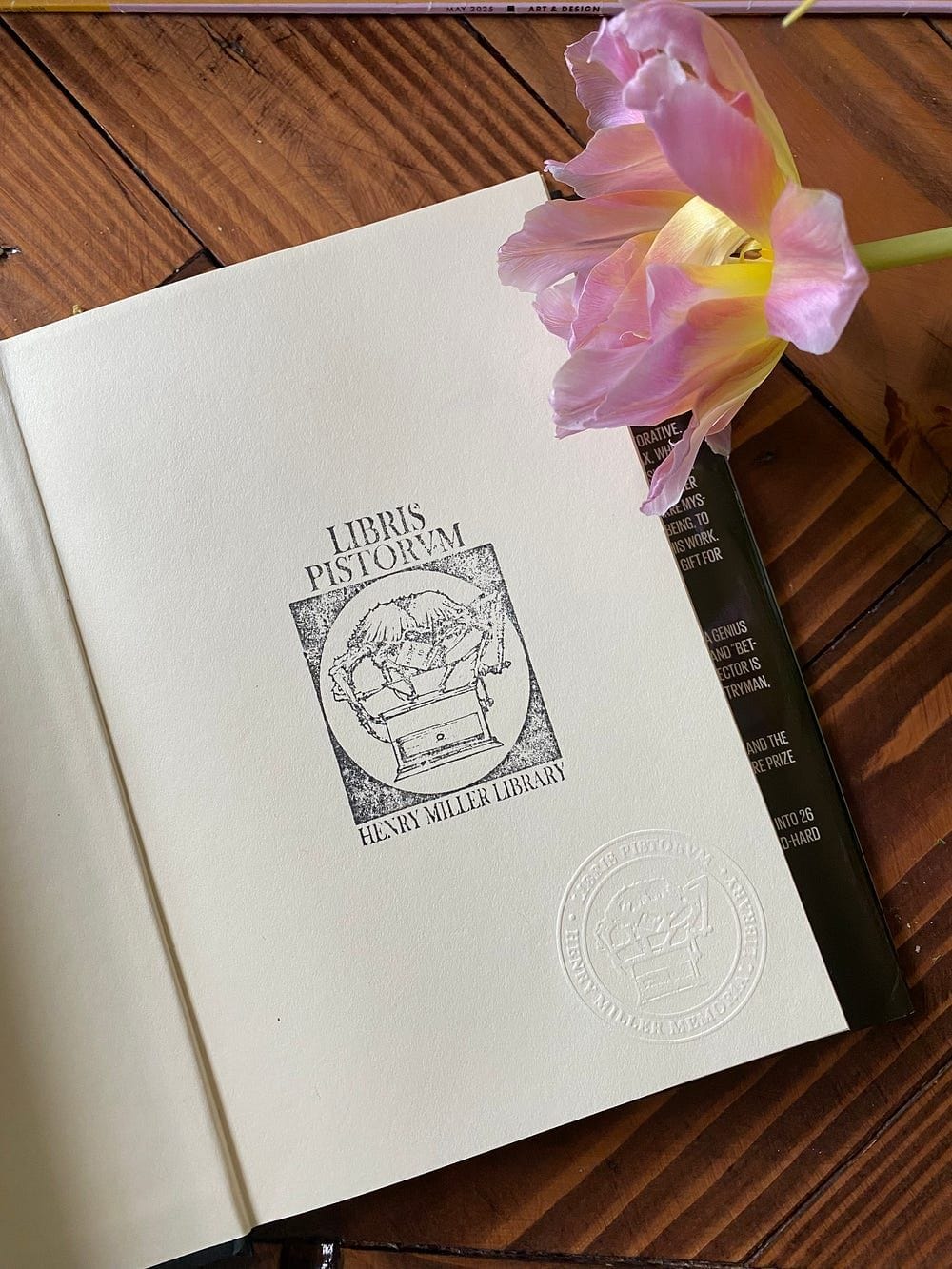 stamping and embossing your favorite books