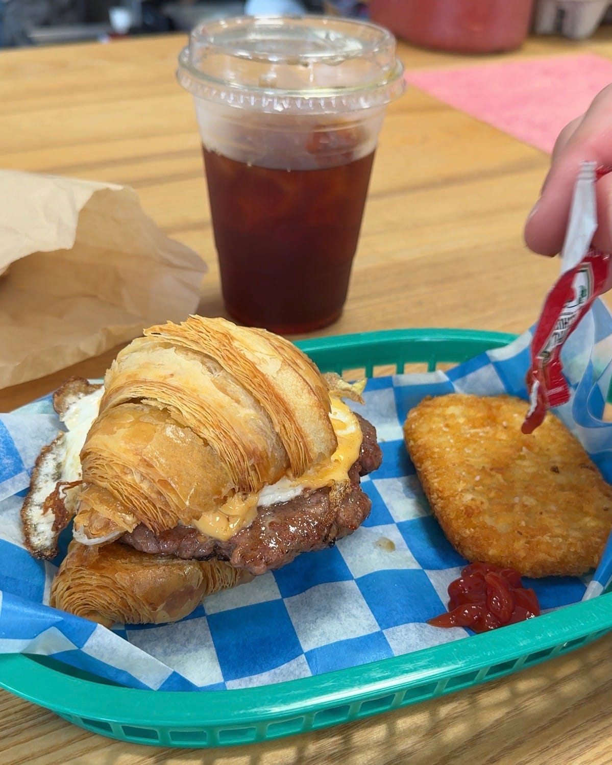 Breakfast Sandwich at Loaf Lounges