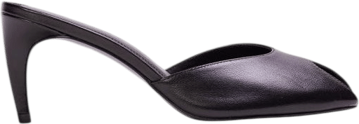 Black Suede Studio Dovie Mule