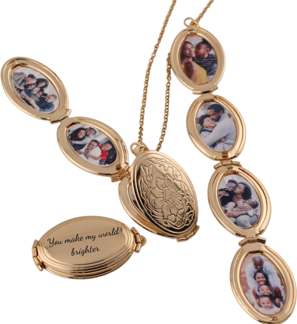 Personalized Photo Locket Necklace