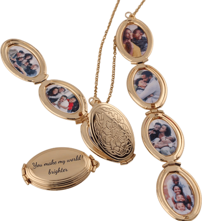 Personalized Photo Locket Necklace
