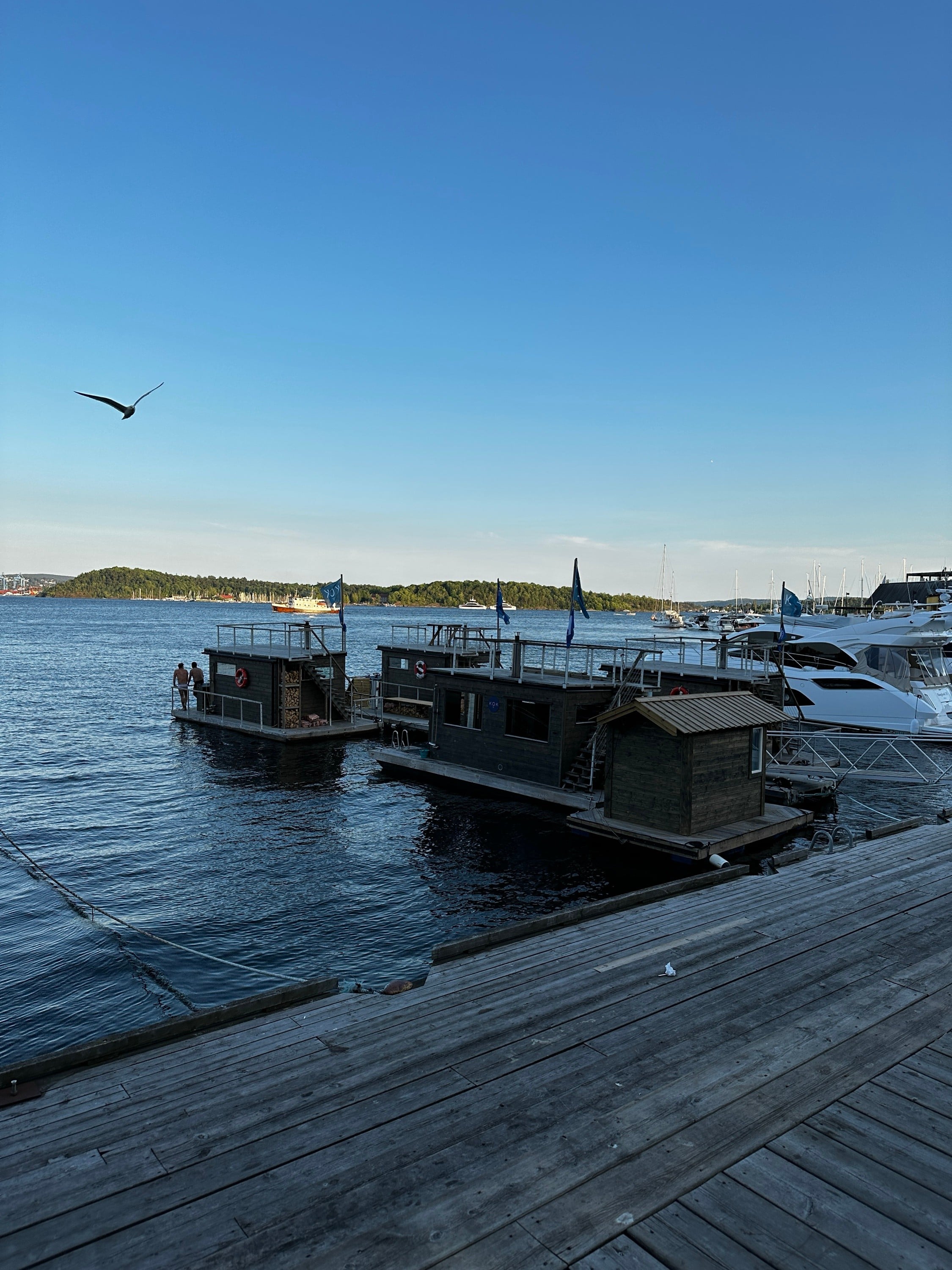 KOK floating sauna