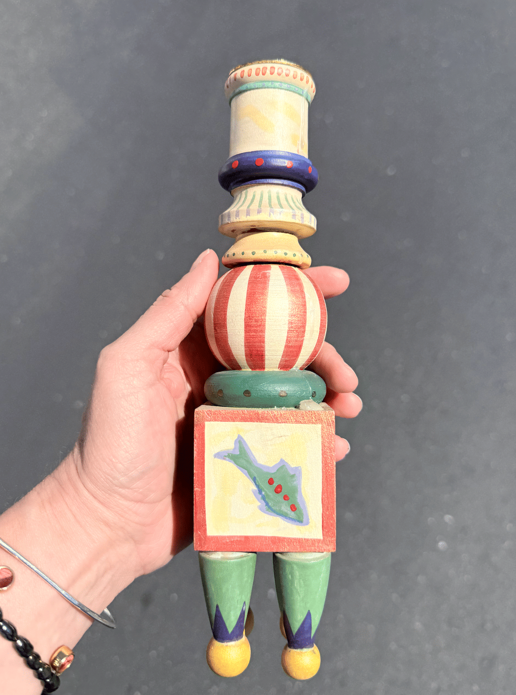 Thrifted: Candlestick Holder