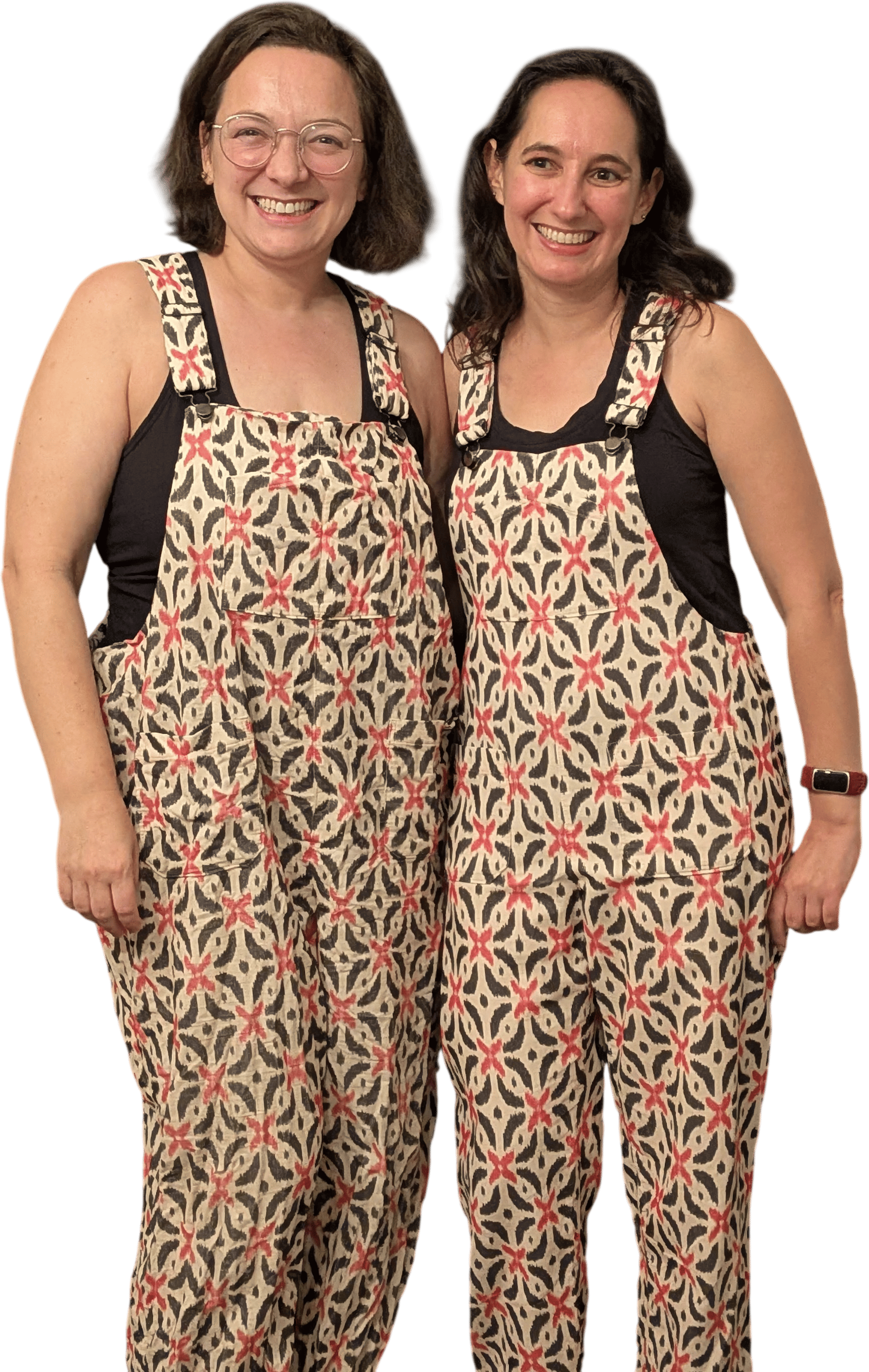 Make matching garments with someone