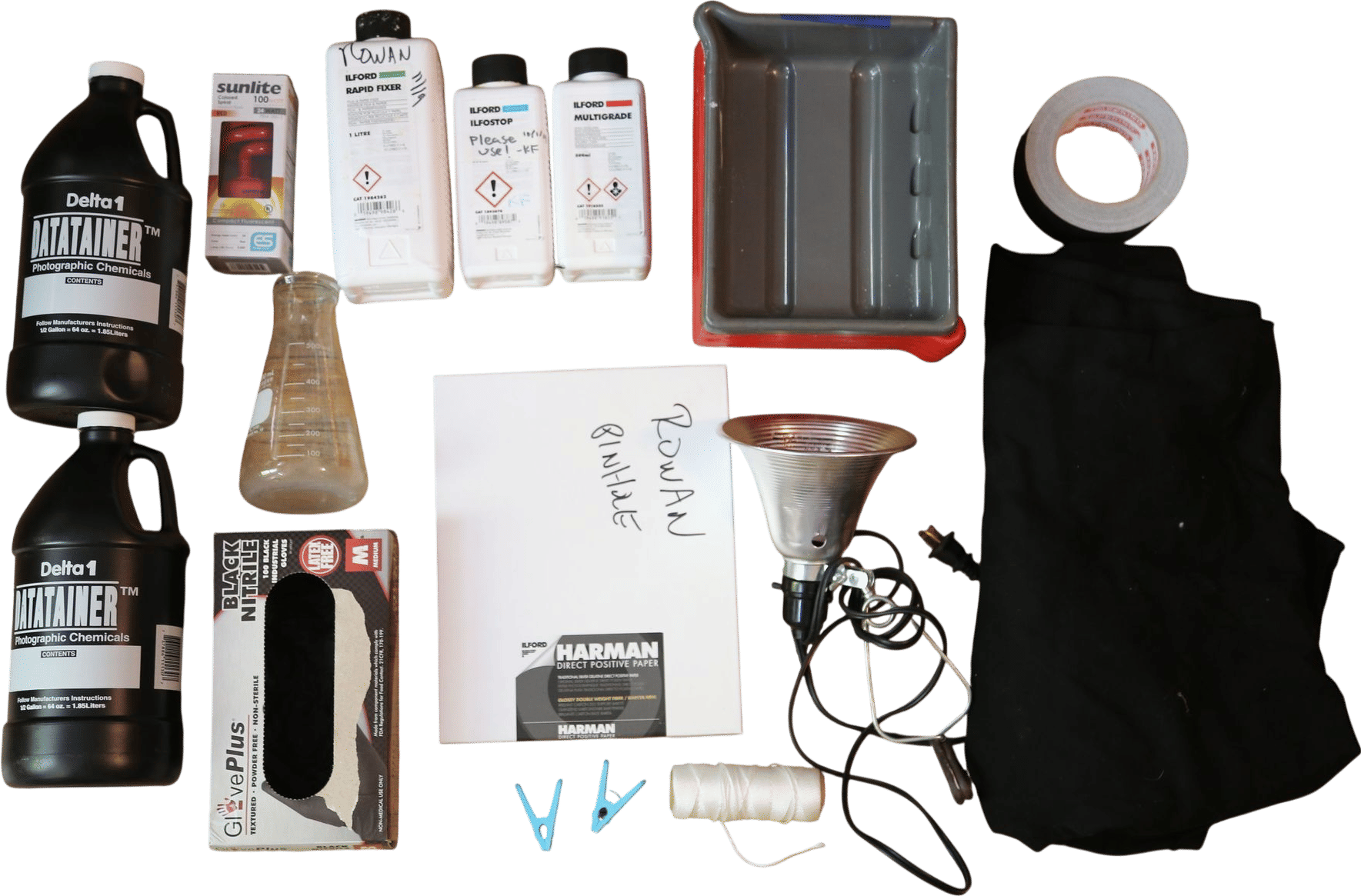 diy bathroom darkroom