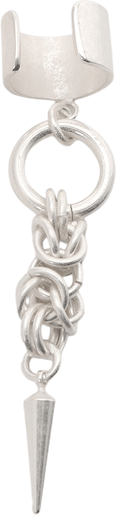 THE SHOP YOHJI YAMAMOTO DENSE-LINK CHAIN EAR CUFF