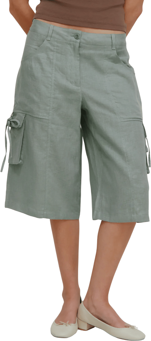 Sila Linen Tie Short from Kotn