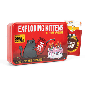 Exploding Kittens: Original Edition (10th Anniversary Tin Edition)