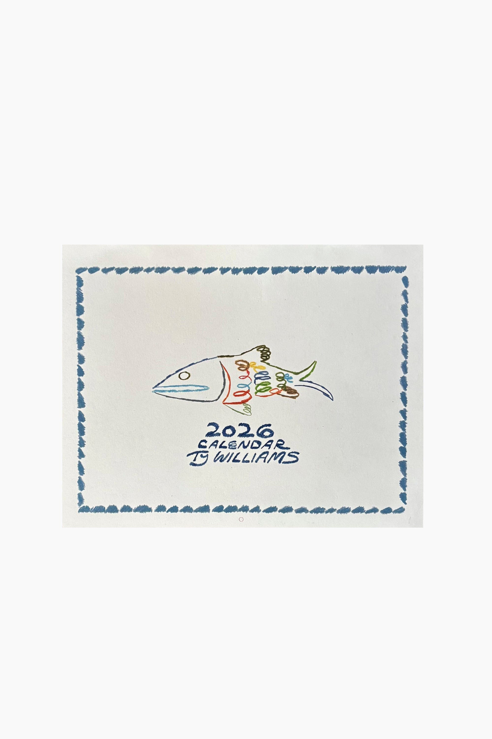 2026 Ty Williams Calendar