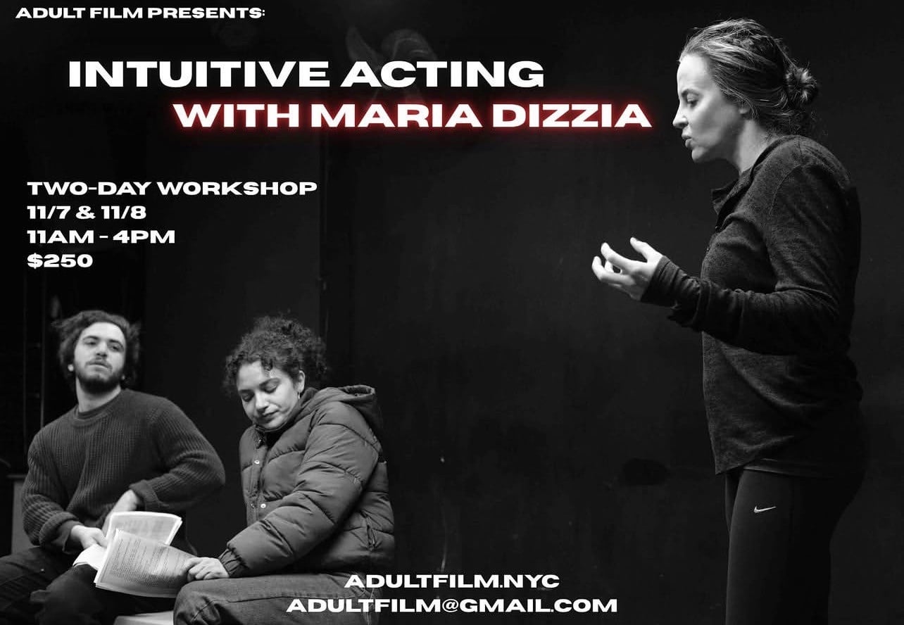 Acting Classes at Adult Film NYC with folks like Maria Dizzia