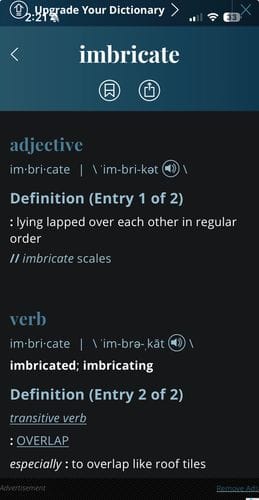Imbricate