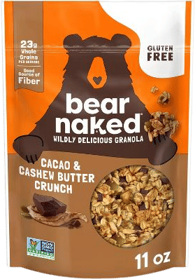 bear naked cacao & cashew butter crunch