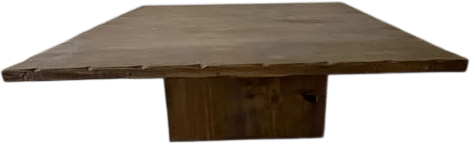 Pedestal - brutalist coffee table