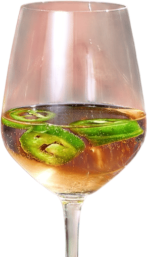 jalapeño in rosé