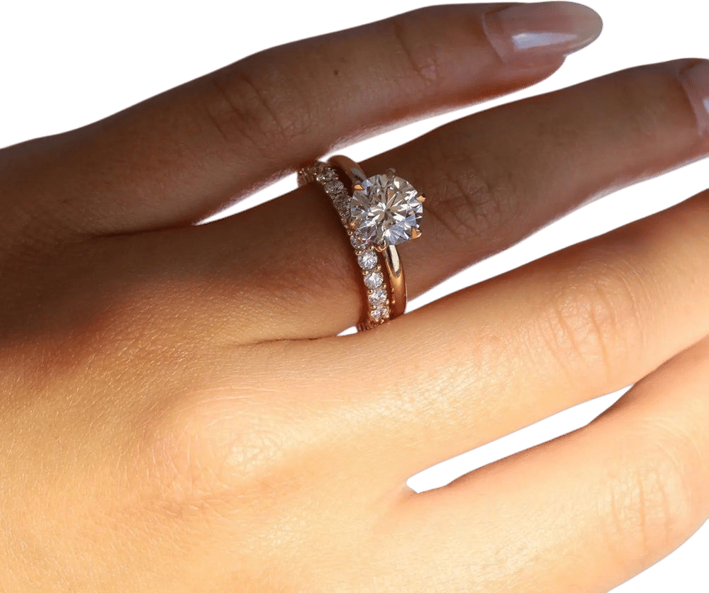 White Diamond Laurel Band