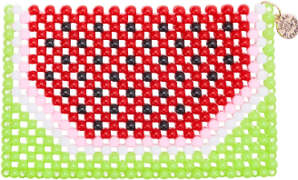 Susan Alexandra beaded card holder
