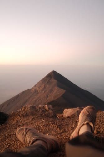 Hike a volcano