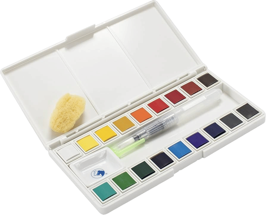 Artist Sketch & Go Watercolor Paint Set