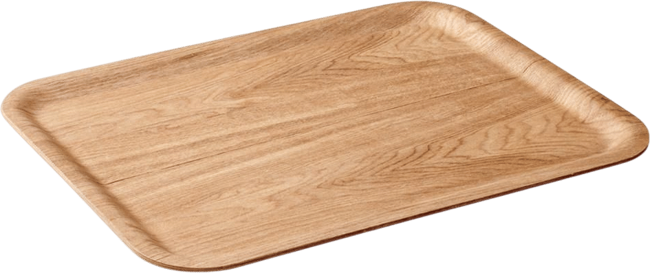 Nonslip Wood Tray