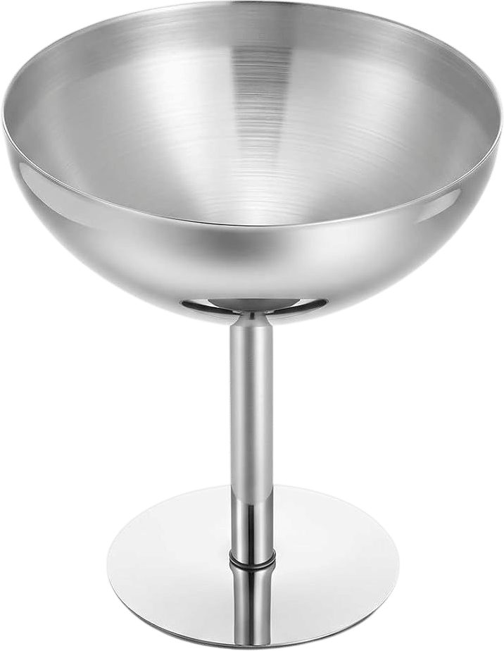 Chrome Coupe Glasses