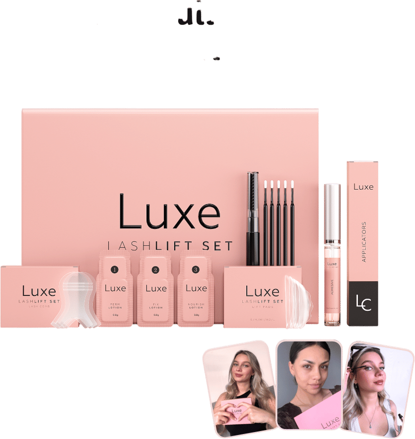 Luxe lash lift and tint