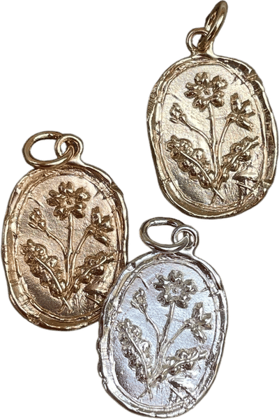 Ostara - Spring Equinox Primrose Pendant