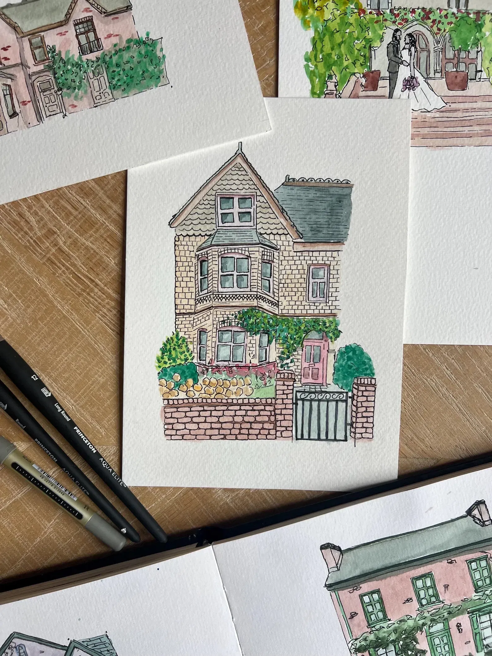 Custom House Portrait