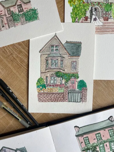 Custom House Portrait