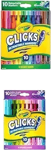 Crayola Clicks Retractable Markers