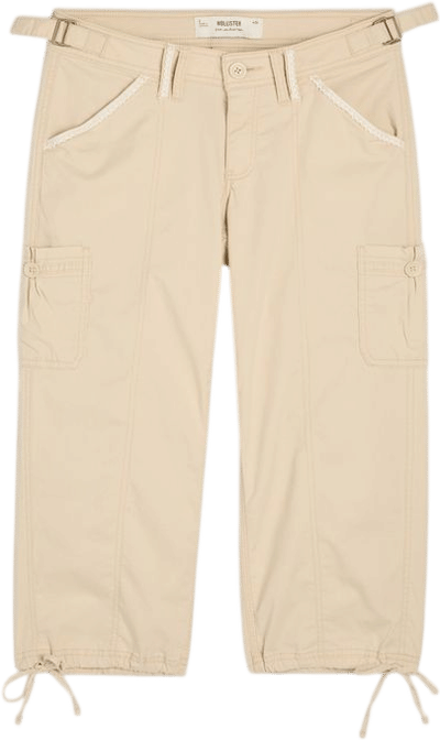 Andi Lace-Trim Capri Pants