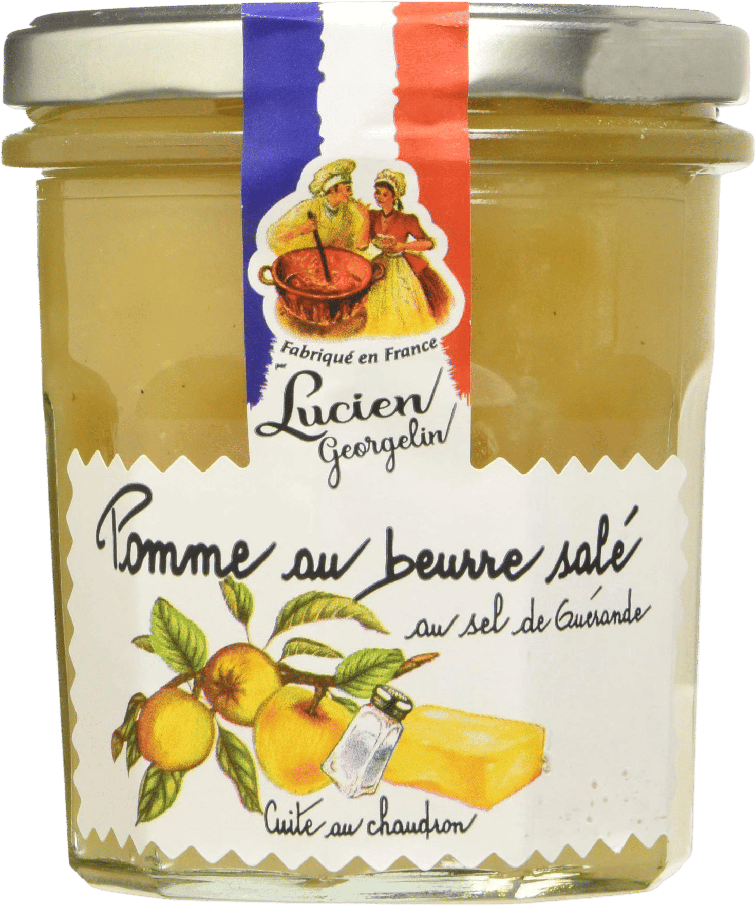 Confiture Lucien Georgelin Pomme au beurre salé