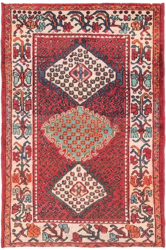 3' 6 x 5' 3 Hand Knotted Bakhtiar Persian Wool Rug