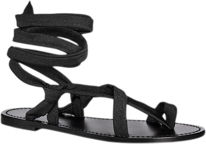 AQUA x Liat Baruch Women's Yasmin Ankle Tie Strappy Toe Ring Sandals - 100% Exclusive