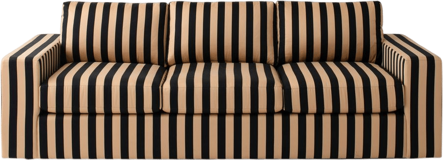 Schoolhouse x Clare V.® Marc Striped Sofa