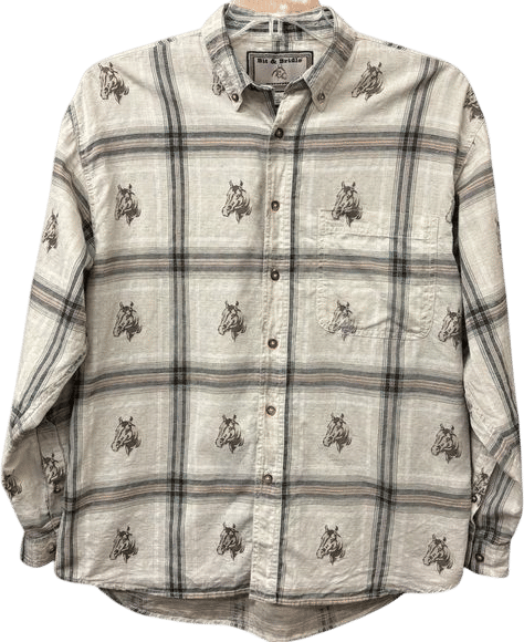 Horse Button Down