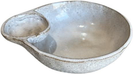 Caroline C Ceramic Olive Bowl Grit Clay