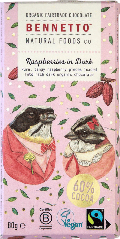 Raspberry Dark Chocolate Bar