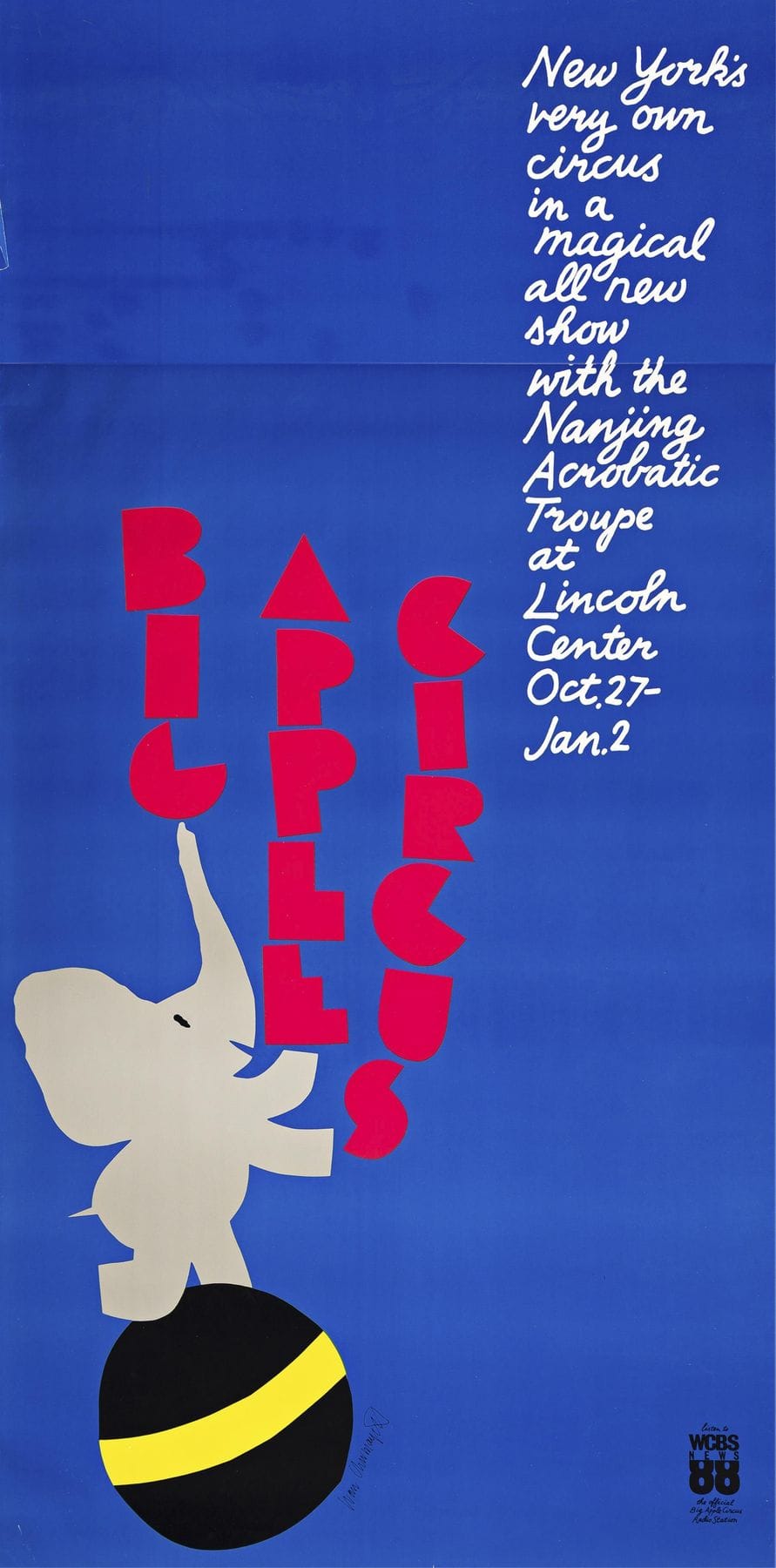 Big Apple Circus / Lincoln Center (1985 Poster)