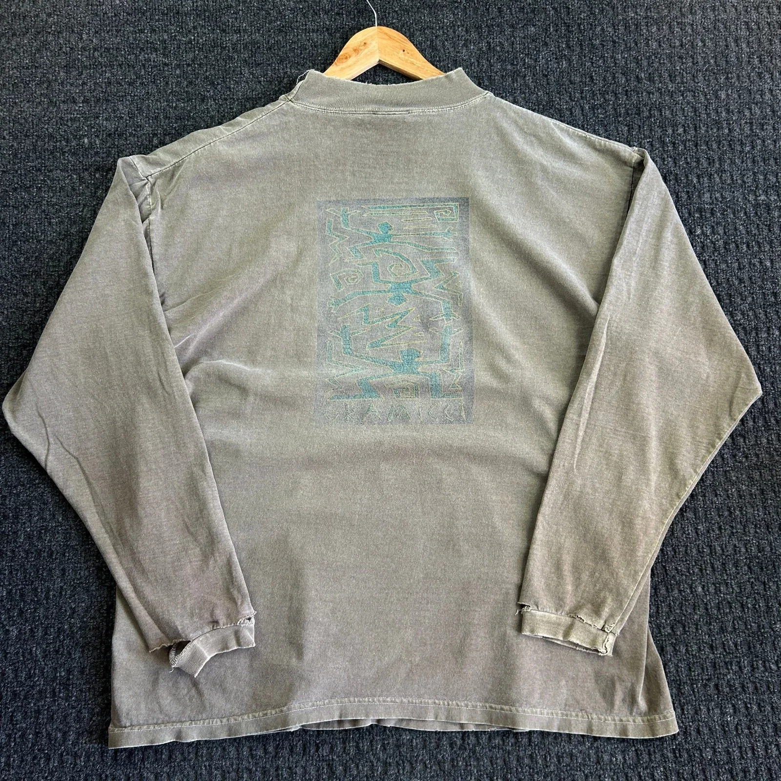 Vintage Gramicci Long Sleeve T Shirt (XL, Green)