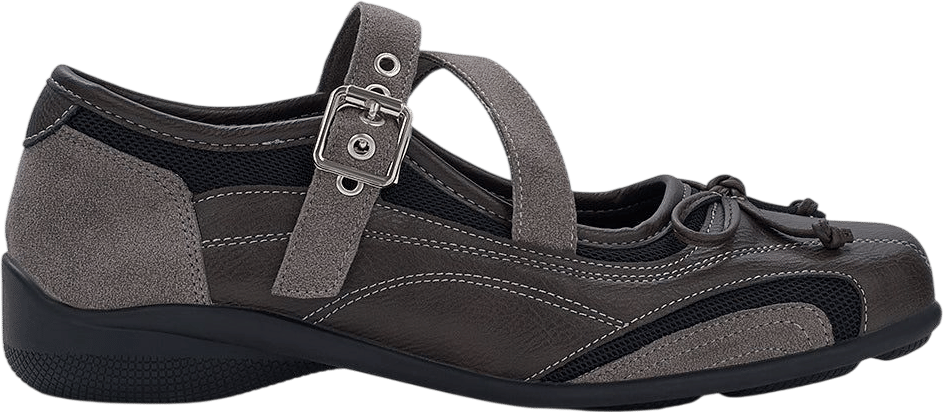 Adjustable Cross Straps Ballet Sneakers
