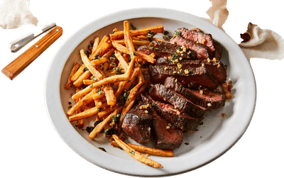 Steak Frites with Sauce Verte Recipe